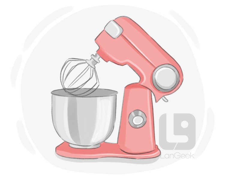 stand mixer definition and meaning