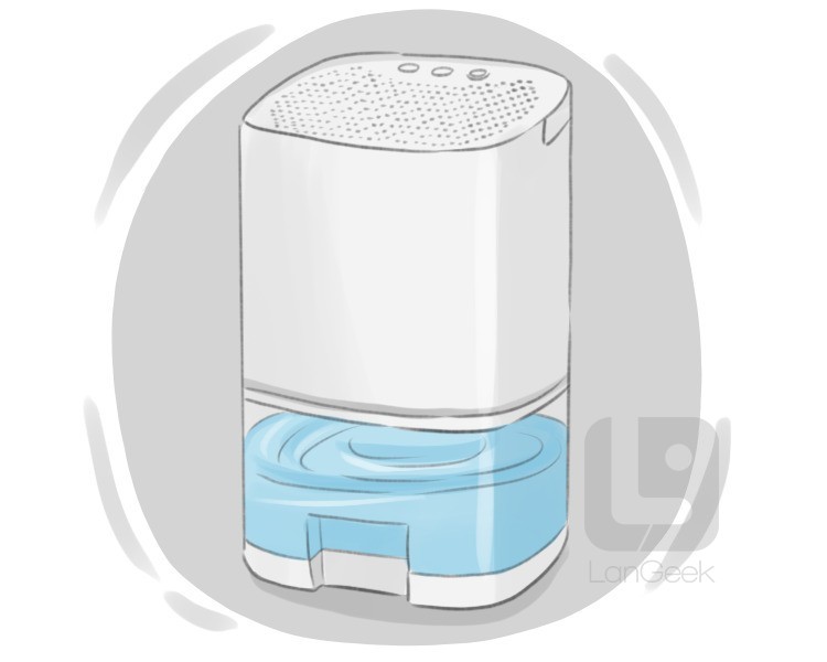 dehumidifier definition and meaning
