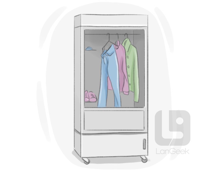 drying cabinet definition and meaning