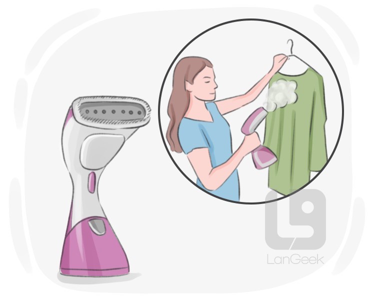 garment steamer definition and meaning