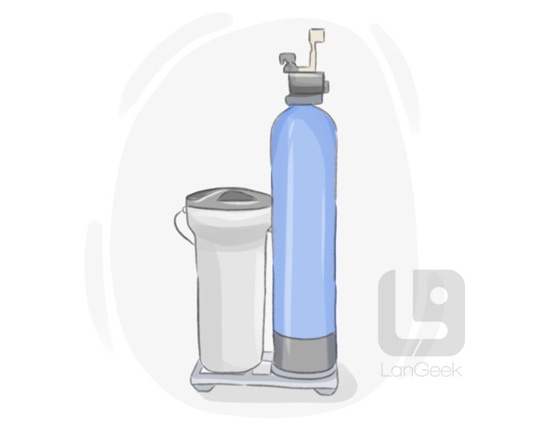 water softener definition and meaning