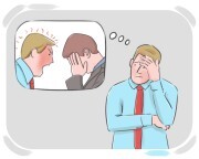 on {one's} conscience