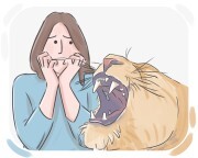 to [scare|freighten] the (living|) daylights out of {sb}