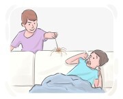 to [make] {one's} blood run cold