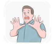 to [chill] {sb} to the (bone|marrow)