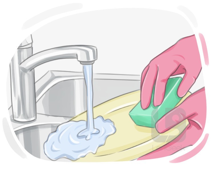 dishwashing definition and meaning
