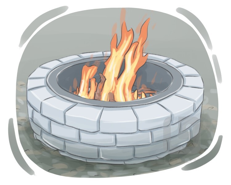 Definition & Meaning of "Fire pit" LanGeek