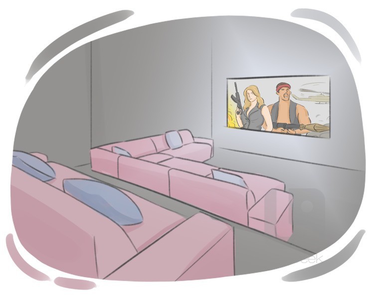 home theater room definition and meaning