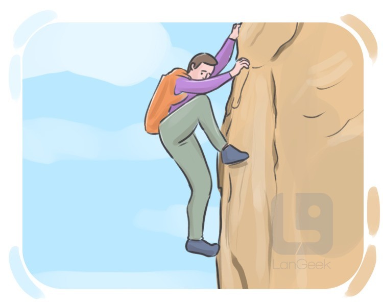 climbing definition and meaning