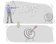 like a dog with a bone