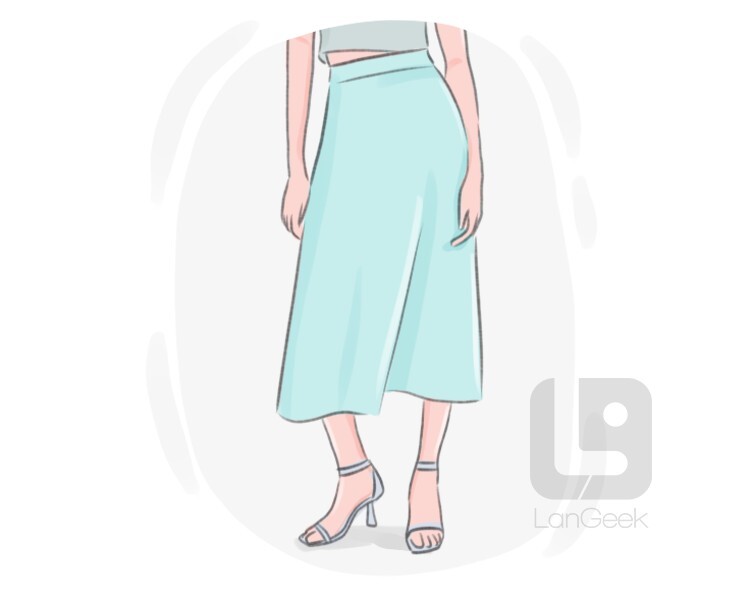 Definition & Meaning of "Midi skirt" LanGeek