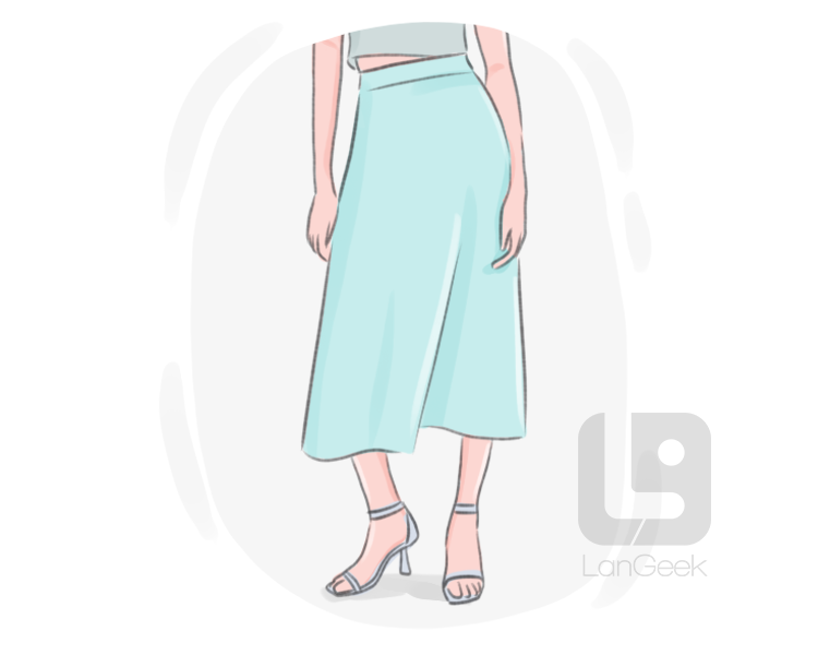 midi skirt definition and meaning