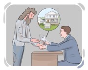 on a (silver|) platter