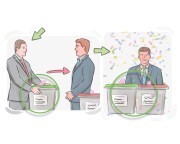 to [take] a back seat