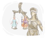 to [give] the devil (his|her) [due] (in law|)