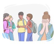 to [slip|fall] through the net