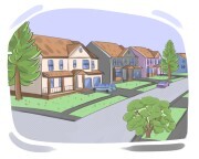 the right side of the tracks