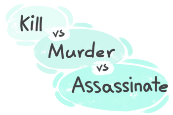What is the difference between 'kill' and 'murder' and 'assassinate'?