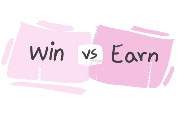 What is the difference between 'win' and 'earn'? | LanGeek