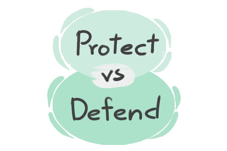 What is the difference between 'protect' and 'defend'? | LanGeek