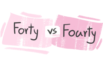 "Forty" vs. "Fourty" in English