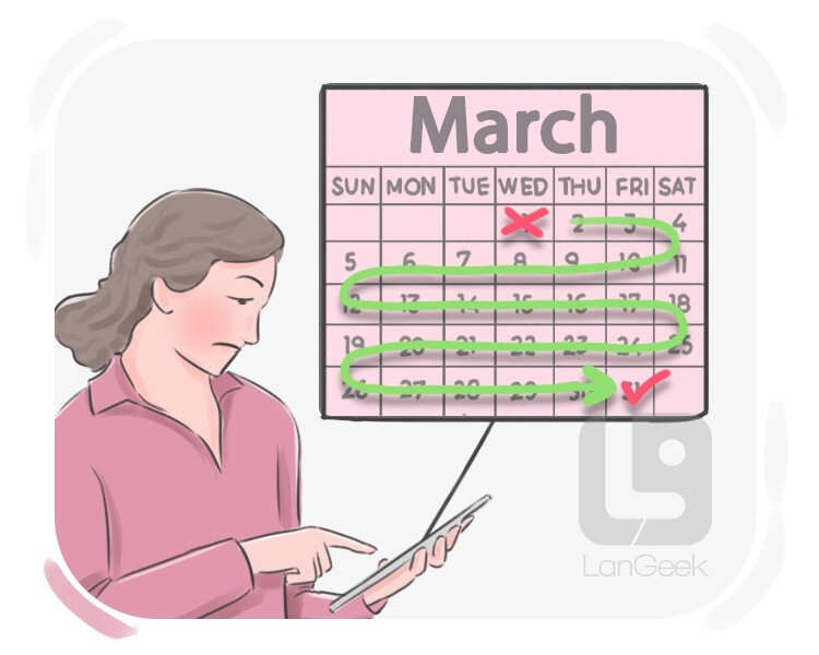 Definition & Meaning of "Month of sundays" LanGeek