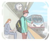 to [bide] {one's} time