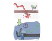 to [get] a grip on {oneself}