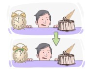 to [keep] {one's} eyes off {sb/sth}