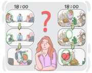 to [come] down on one side of the fence or the other