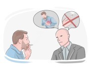 to [go] down (that|the) road