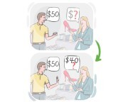 to [give|move|budge] an inch