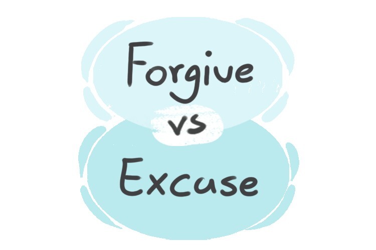 What is the difference between and 'excuse'? LanGeek