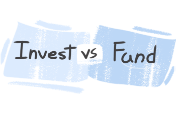 What is the difference between 'invest' and 'fund'?