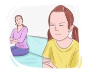 to [look] daggers at {sb}