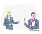 to [treat] {sb} like (a piece of|) (dirt|trash)