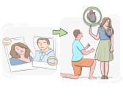 to [harden] {one's} [heart]