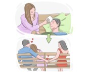 to [bite] the hand that [feed] {sb}