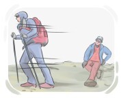 to [leave] {sb} in the dust