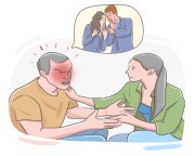 {one's} ears [are] burning