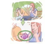 to [kill] {sb} with kindness