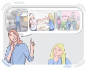 to [let] {sb/sth} loose