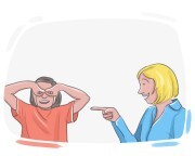 to [poke] fun at {sb/sth}