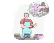 to [wake] up and [smell] the coffee