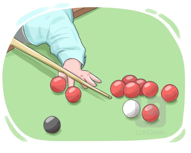 snooker definition and meaning