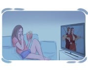 to [hit|strike|drive] home {sth}