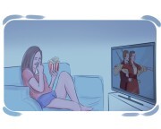 to [hit|strike|drive] home {sth}