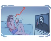 the hell out of {sth}