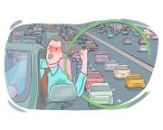 die Hauptverkehrsader