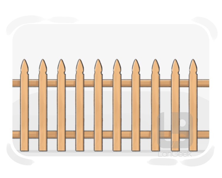 fence definition and meaning